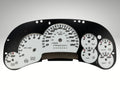 2006-2007 White SS Style Gauge Face 07 Classic