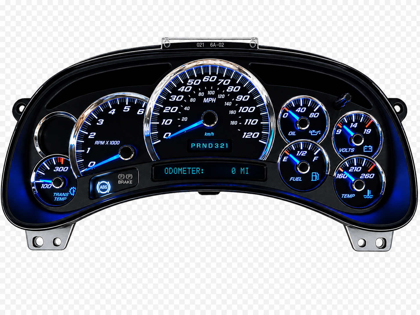2003-2005 Silverado Sierra Tahoe Yukon Custom Instrument Gauge Cluster